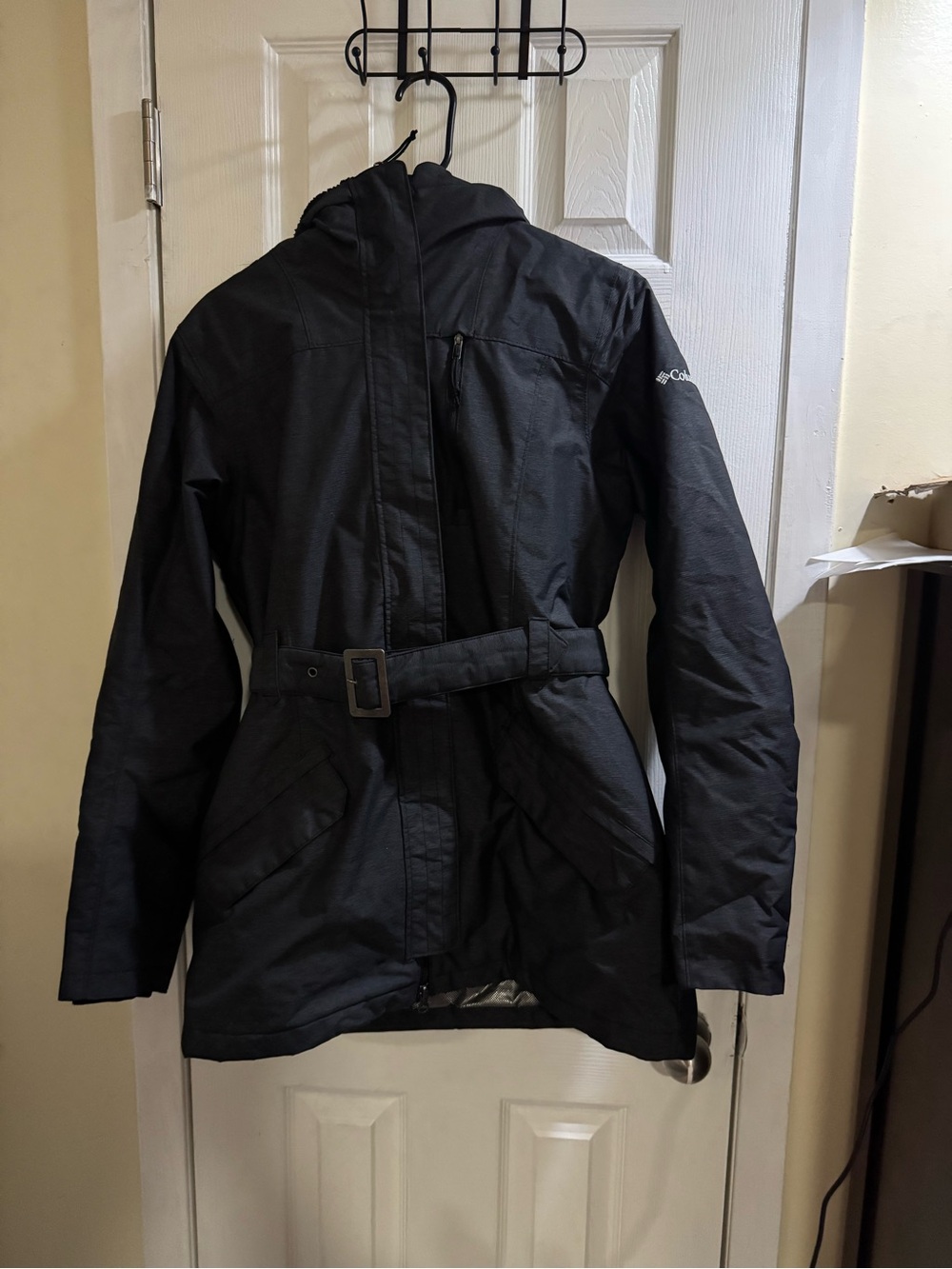 Columbia Women’s Omni-Heat Insulated Winter Parka Jacket Dark GraySize S